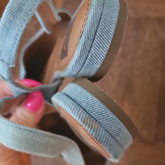 Women's Blue Slingback Flats Dolce Vita Sz 9 - Picture 3 of 4